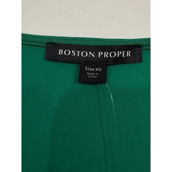 Boston Proper Mini Dress in Green Size XS - Picture 4 of 5